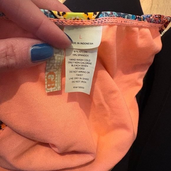 Colorful Patterned Bikini Set - Picture 6 of 6